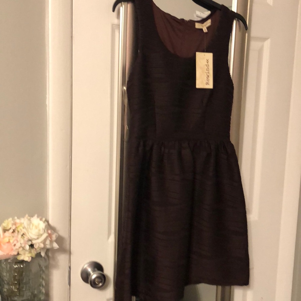 Burgundy Dress